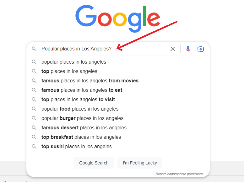 Google Keyword Search